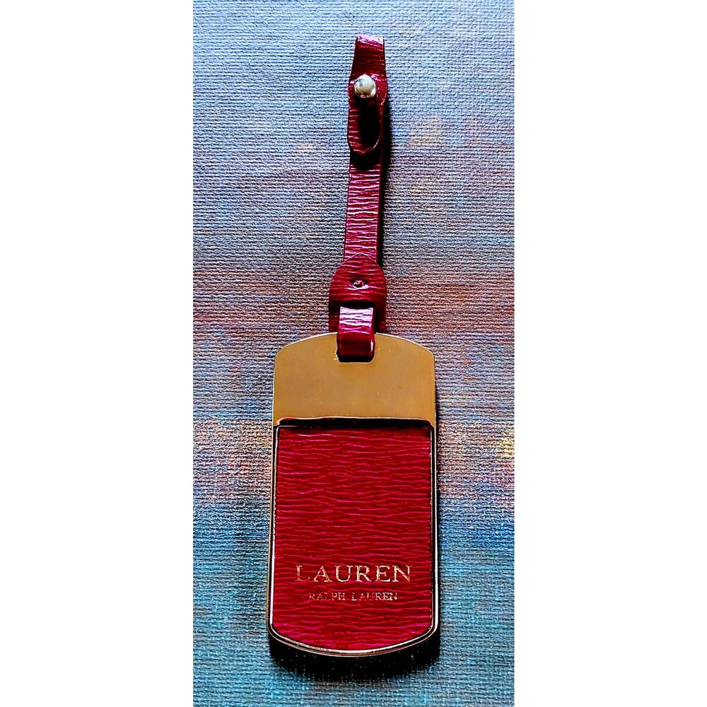 RALPH LAUREN LUGGAGE TAG